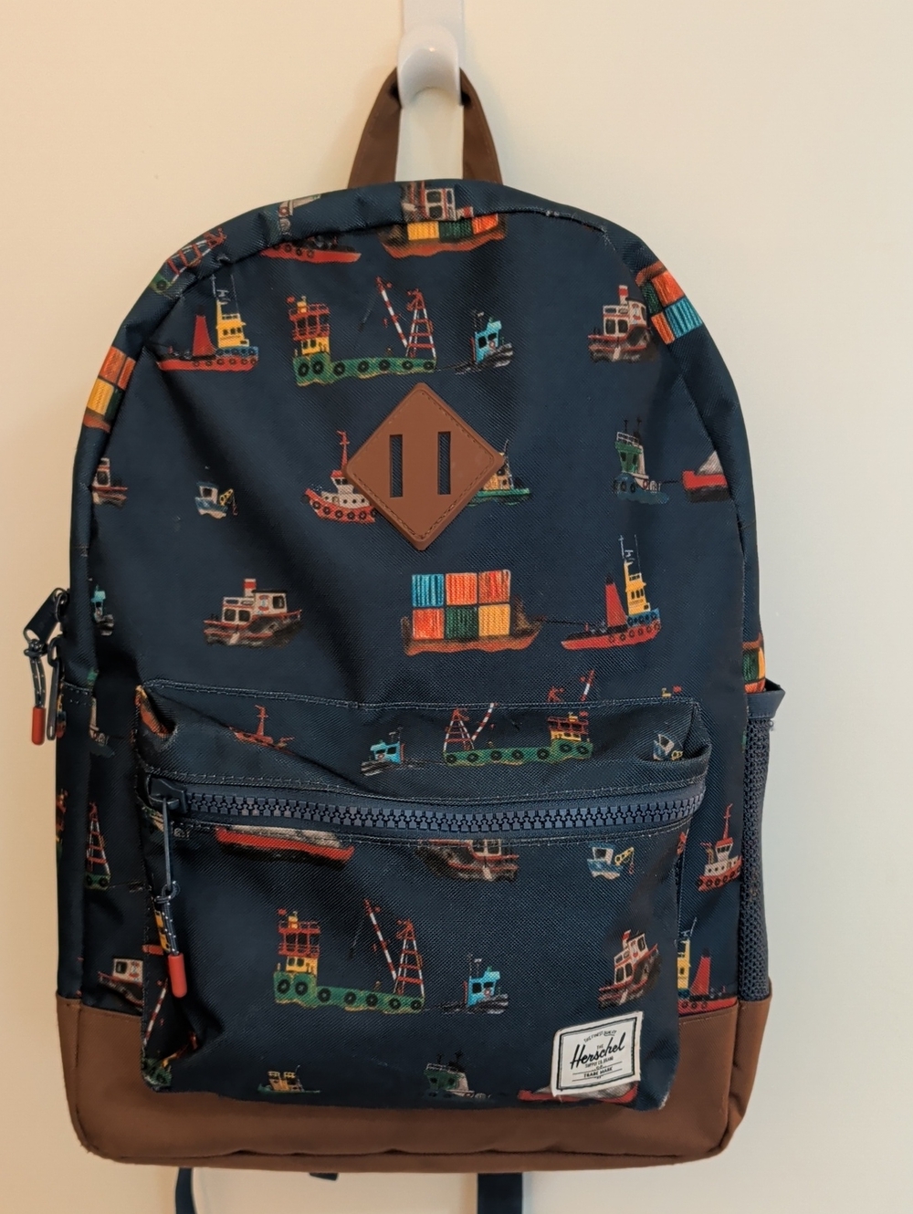 Herschel Supply Heritage Youth X-Large Backpack Tug Boats